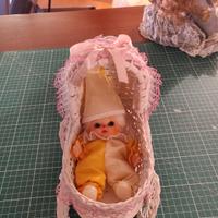 carrozzina vimini vintage 