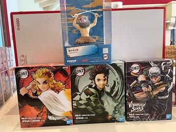 Statuette demon slayer con scatole originali