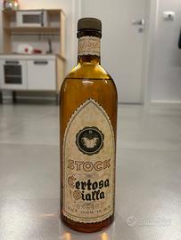 Stock Certosa Gialla Liquore