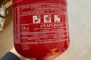 Estintore automatico sala macchine