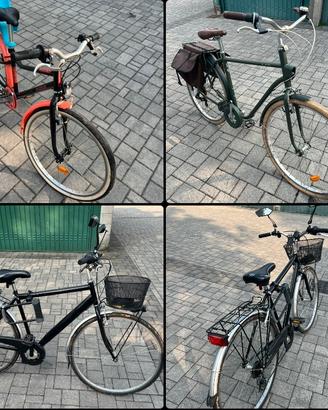 3 Bici  (2x uomo, 1 ragazza)