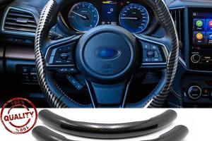 COPRIVOLANTE per SUBARU in FIBRA CARBONIO Nero