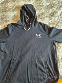 Felpa Nera Under Armour Tg Xl