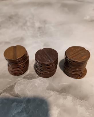 gettoni telefonici vintage