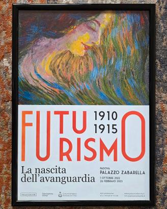 POSTER MOSTRA FUTURISMO 1910 1915 -...AVANGUARDIA