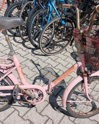 BICICLETTA TIPO GRAZIELLA PIEGHEVOLE RUOTE DA 20