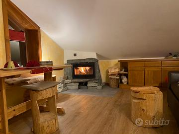 Mansarda con Camino e Sauna