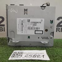 AUTORADIO MP3 OPEL Astra J 22800670 (09>)