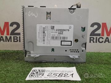 AUTORADIO MP3 OPEL Astra J 22800670 (09>)