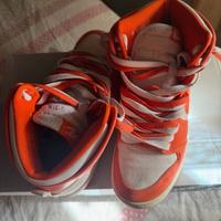 Jordan 1 bianche e arancioni