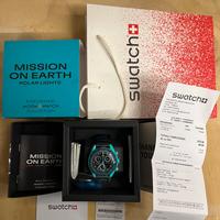 Swatch Omega Mission On Earth Polar Lights