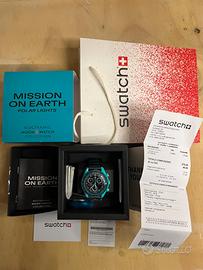 Swatch Omega Mission On Earth Polar Lights