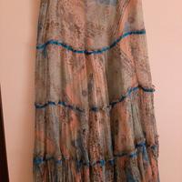 Gonna lunga seta marca Tunnel