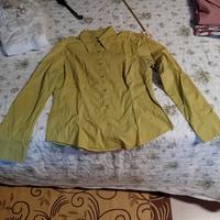 Camicia verde acido