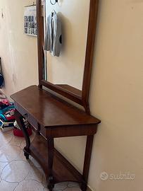 Console/mobile con specchiera