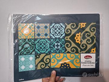 coppia tovaglietta plastificata colazione Galbani