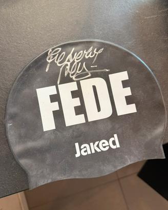 Cuffia Jaked autografata da Federica Pellegrini