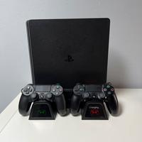 Ps 4 Slim 1Tb+supporto verticale di raffreddamento
