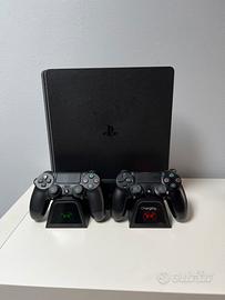 Ps 4 Slim 1Tb+supporto verticale di raffreddamento