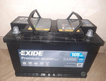 Batteria Exide 105 ah 850 nuova