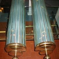 1950 Coppia appliques Fontana Arte a tegola