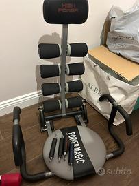 Attrezzo per addominali crunch power magic