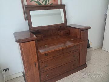 madia con specchio a ribalta