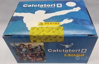 Box da 100 figurine panini calciatori 2025-26