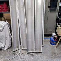 stock 6 plafoniere a neon Disano Rapid System