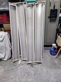 stock 6 plafoniere a neon Disano Rapid System