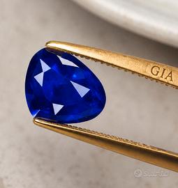 Zaffiro Royal Blue Sri Lanka GIA