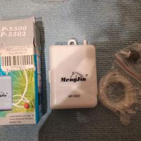 Ossigenatore a batteria MengJin AP-5502 per esche