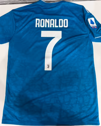 Maglia Juventus Ronaldo 7 Blu Mimetica – M