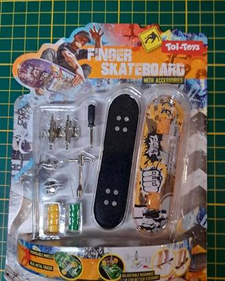 Finger Skateboard con Accessori