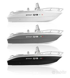 BARCA NUOVA SENZA MOTORE modello Barqa Q19