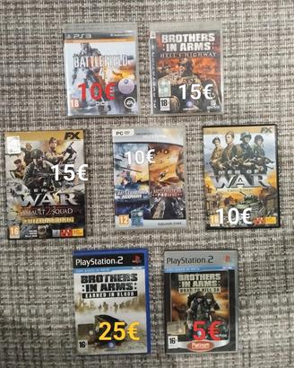 giochi PlayStation e pc