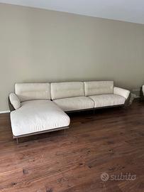 Divano angolare a L con chaise longue