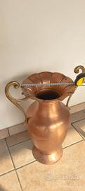 vaso in rame, portaombrelli