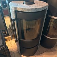 Stufa a legna Wiiking mod. Luma4 in pietra