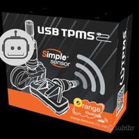 4 sensori tpms configurati per tutte auto