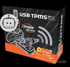 4 sensori tpms configurati per tutte auto