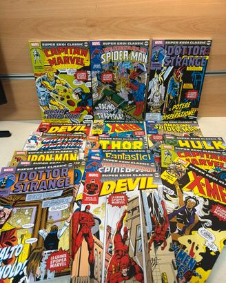 Super Eroi Classic Fumetti 18 volumi