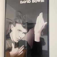 David Bowie Heroes quadro con poster