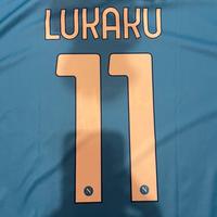 Maglia Napoli Euronics Lukaku ufficiale