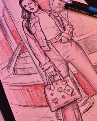 Ditonellapiaga fashion sketch 