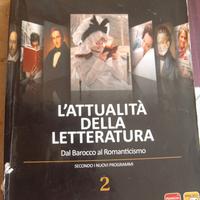 L'attualita' della letteratura vol. 2