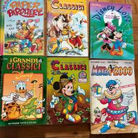 Stock 6 fumetti Topolino anni '90