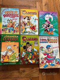 Stock 6 fumetti Topolino anni '90