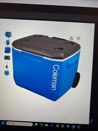 FRIGO PORTATILE COLEMAN CON RUOTE