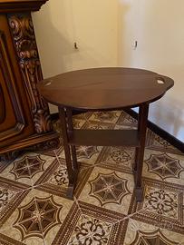 Tavolino pieghevole in legno
